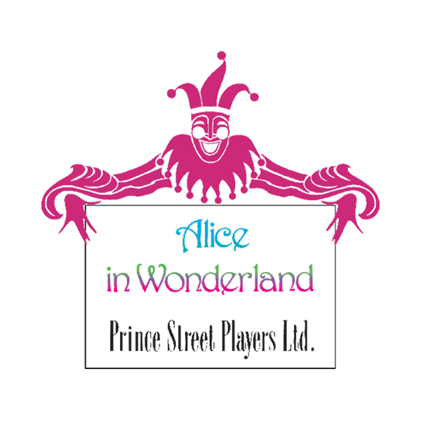 MTI Alice in Wonderland Prince Street Players Version Logo