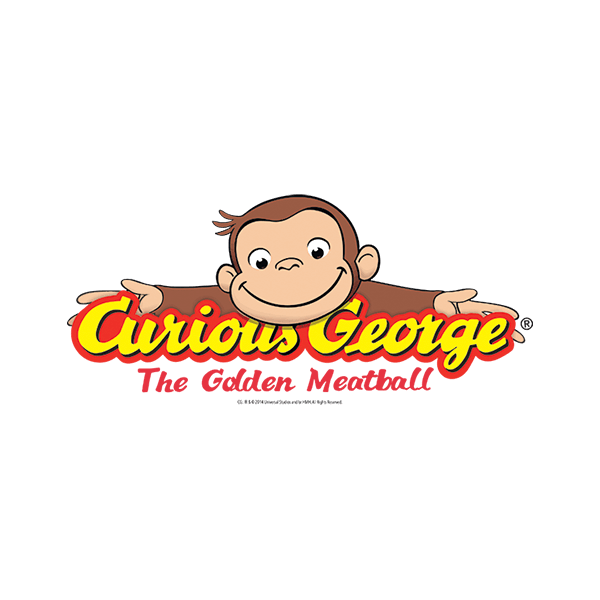 MTI Curious George The Golden Meatball TYA Logo